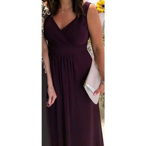 Bill Levkoff Bridesmaids Dress Size 10 Plum